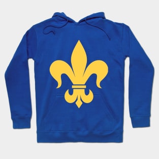 Heraldic Lily, Fleur-de-lis, Royal Symbol Hoodie